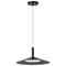 Nuvo Corrine, 14 Inch LED Pendant, Matte Black, 3K/4K/5K CCT Selectable 62/2072 - alternate 3